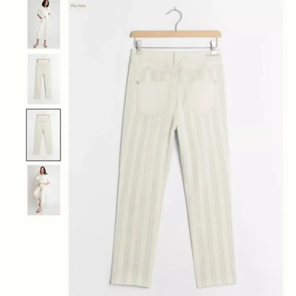 Anthropologie High-Rise Slim Boyfriend Jeans White Size 31